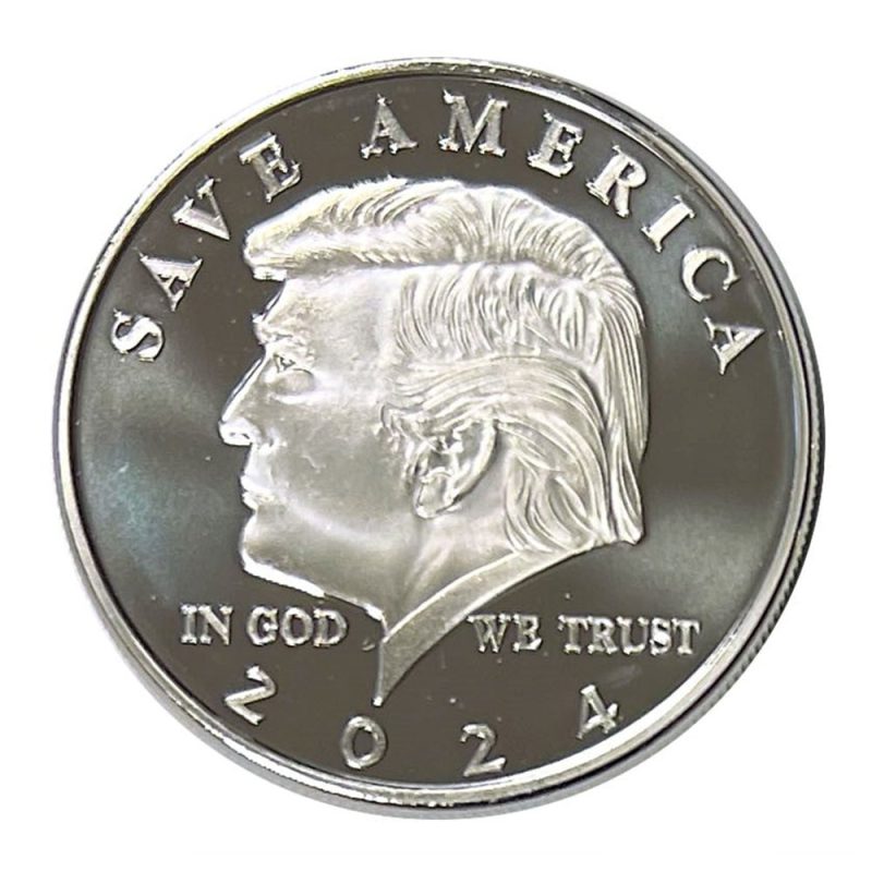 2024 donald trump save america nickel 1 oz coin 328477