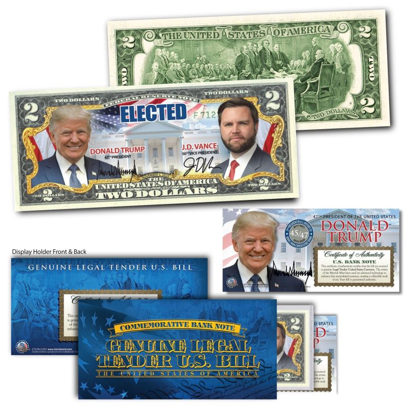 ELECTED TRUMP VANCE 2Bill Folio