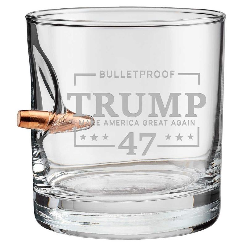 bulletproof trump 47 whiskey glass 286797