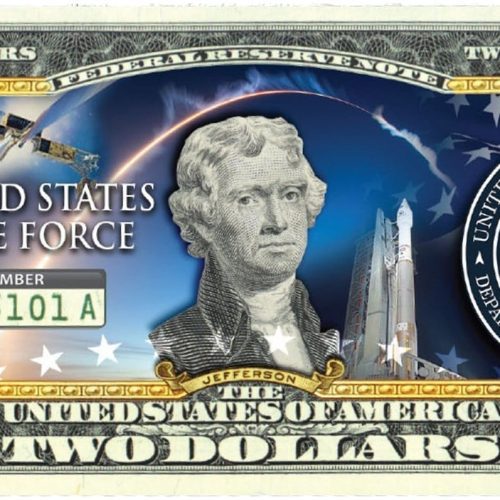 donald trump space force genuine legal tender us 2 bill 664203