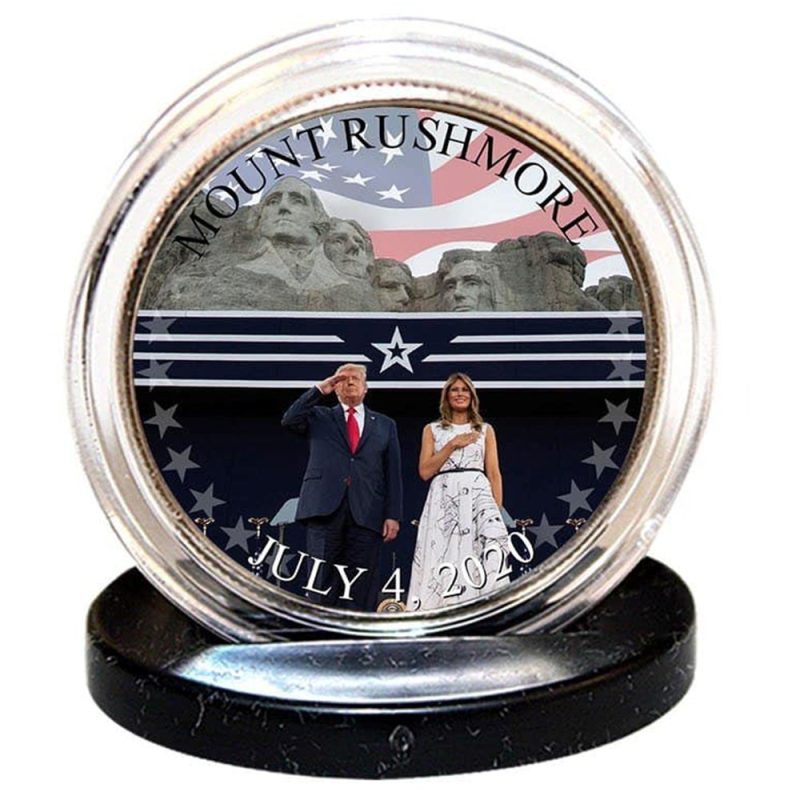 trump melania mt rushmore authentic jfk half dollar 337734