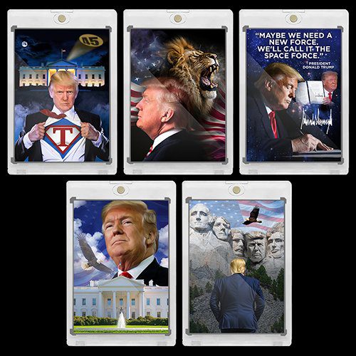 trump physical trading cards collection 2 365668