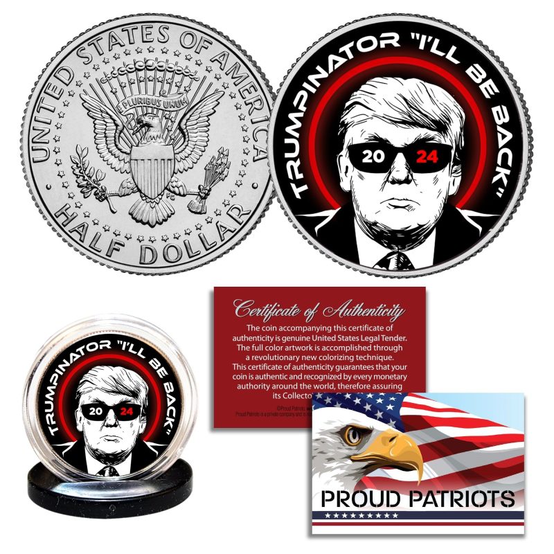 trumpinator authentic jfk half dollar 822618