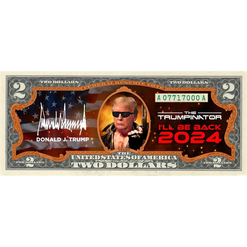 trumpinator genuine legal tender us 2 bill 455260