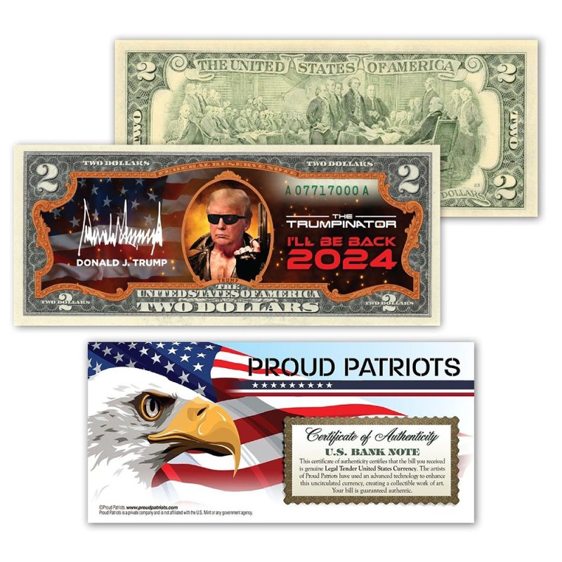 trumpinator genuine legal tender us 2 bill 967533